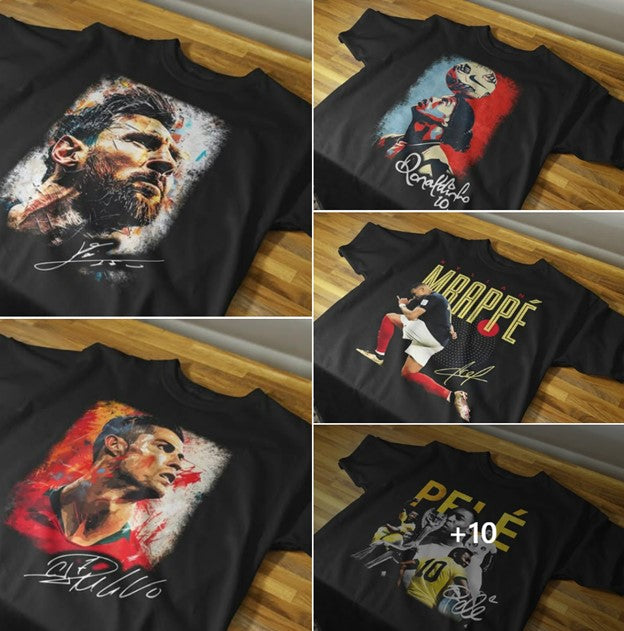 Soccer Stars 14 Semi-Tone Themed Pack - (12 Prints)