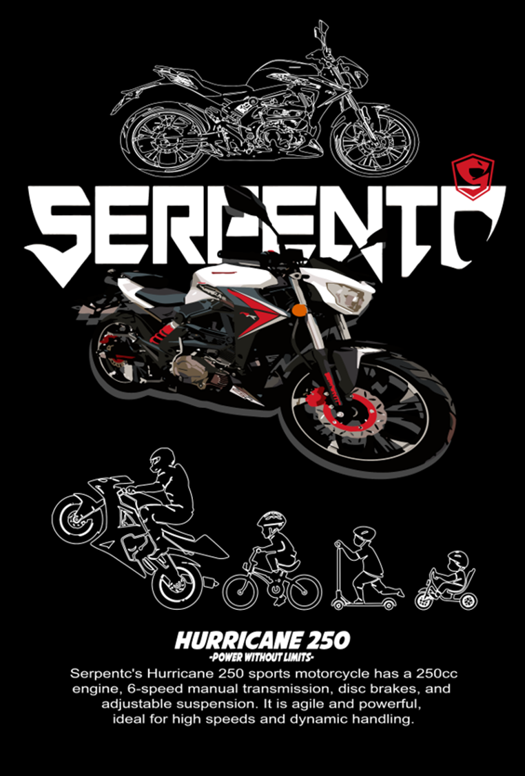 Motorcycle Themed Pack 2  - For Dark Colors (13 Prints)